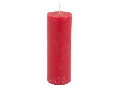 Boutique, Boutique Kerze Rot 20 cm, Rot 20 cm
