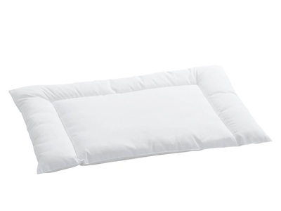 Billerbeck, Kinderkissen Clivia Flachkissen, billerbeck Kunstfaserkopfkissen »CLIVIA«, Füllung: 100% Polyester, Airsoft clean®, Bezug: 100% Polyester, Microfaser-Gewebe, (1 St.)