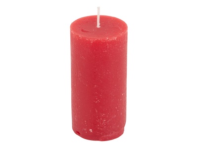 Boutique, Boutique Kerze Rot 10 cm, Rot 10 cm