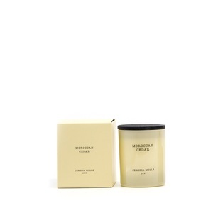 Cereria Molla - Premium Kerze im Glas mit Pflanzlichem Wachs 230 gr - Moroccan Cedar