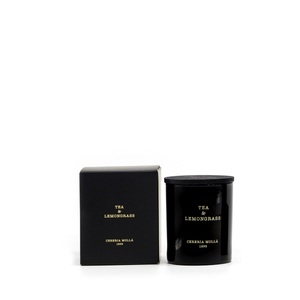 Cereria Molla - Premium Kerze im Glas mit Pflanzlichem Wachs 230 g Tea & Lemongrass - 500 g