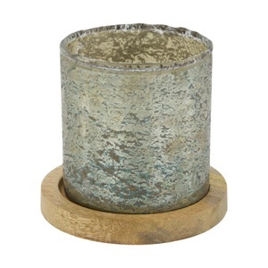 Raron, Glas Antik-Look, Gold