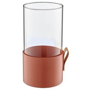 Mit Lederhenkel, Amber