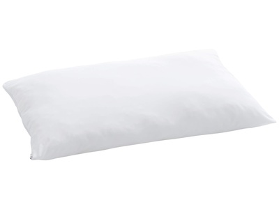 Billerbeck, billerbeck - Kopfkissen CLIVIA KIDS - Polyester - weiss - 40/60 cm, billerbeck Kunstfaserkopfkissen »CLIVIA«, Füllung: 100% Polyester, Faserbällchen, aufschüttelbar, Bezug: 100% Polyester, Microfaser-Gewebe, mit Reissverschluss, (1 St.)