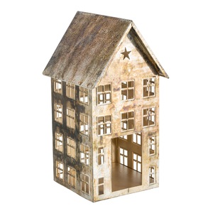 undefined, Haus, Gold H: 40 cm, Haus, Gold H: 40 cm
