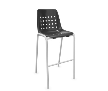 Schubiger Möbel, Schaffner Barstuhl Bermuda Grau | Schubiger Möbel