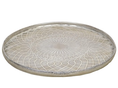 undefined, Rund Silber D: 58 cm, 