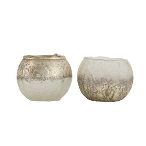 Glas Silber Assortiert
