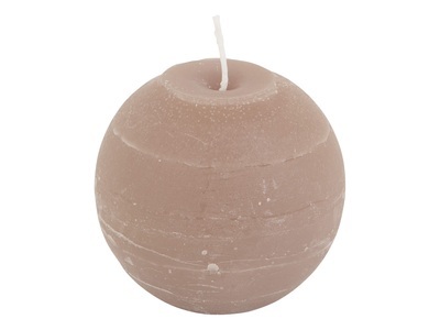 Schubiger, Schubiger Kerze Kugel Schlamm 10 cm, Kugel Schlamm 10 cm