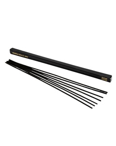 Holzstäbchen Schwarz 40cm