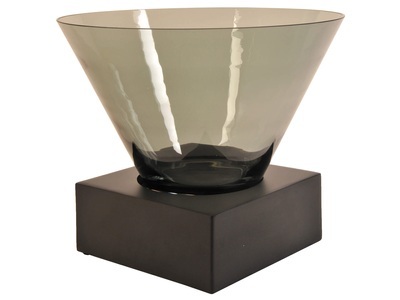 undefined, Glas Konisch Eisen H: 34 cm, Glas Konisch Eisen H: 34 cm