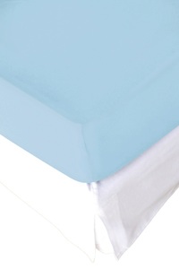 Living Home, Topper Elastic Jersey Fixleintuch Topper Topper Elastic Jersey Fixleintuch Topper, Jersey Hellblau