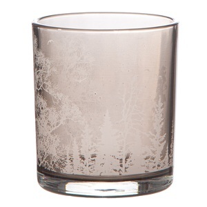 Waldmotive, Glas, Braun H: 13 cm