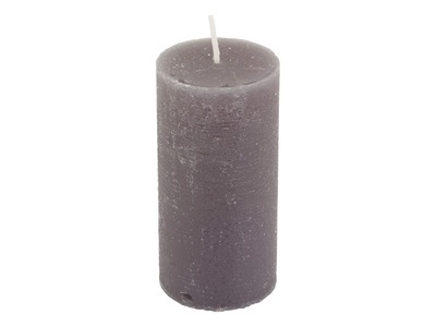 Boutique, Boutique Kerze Schiefer 10 cm, Schiefer 10 cm