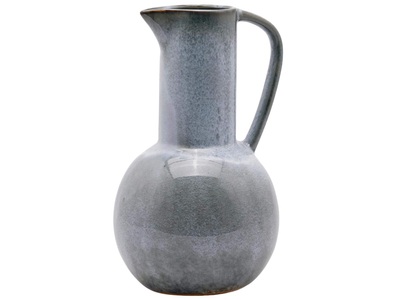 Kugelflasche Blau H: 29 cm