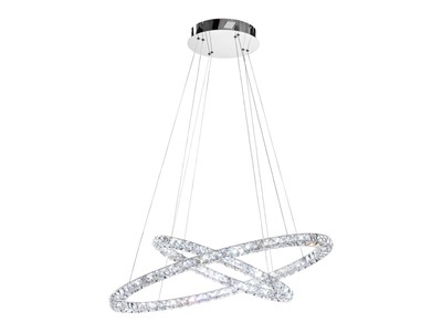 Eglo, LED-Hängeleuchte Toneria mit zwei Ringen, Toneria