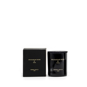 Cereria Molla - Premium Kerze im Glas mit Pflanzlichem Wachs 230 g Bulgarian Rose & Oud - 500 g