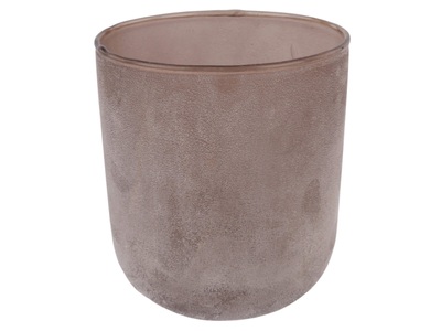 Glas Matt Braun D: 10 cm