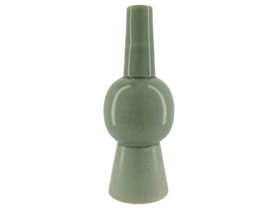 Dijk, Dijk Vase Keramik,blau-Grau H: 45 cm  | Schubiger Möbel