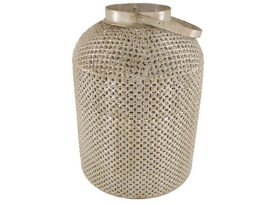 undefined, Metall Silber H: 40 cm