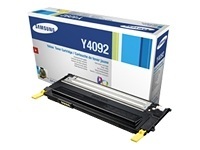 Samsung, Original Tonerpatrone gelb Samsung CLT-Y4092, SAMSUNG Tonerkassette gelb 1.000 Seiten passend für: CLP 310;CLP 310N;CLP 315;CLP 315W;CLP-310 Series;CLP-315 N;CLX 3170;CLX 3170FN;CLX 3175;CLX 3175FN;CLX 3175FW;CLX 3175N;CLX-3170 N;CLX-3175 Series