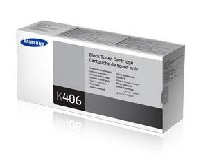 Samsung, Original Tonerpatrone schwarz Samsung CLT-K406S, Samsung S406 Toner bk - Samsung CLT-K406S/ELS, SU118A für z.B. Samsung CLP -360, Samsung CLP -360 N, Samsung CLP -360 ND, Samsung CLP -365
