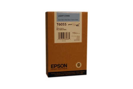 Epson, Original Tonerpatrone light cyan Epson T605900, EPSON EPSON T6055 Druckerpatrone cyan/hell passend für: Stylus Pro 4800;Stylus Pro 4880