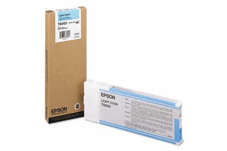 Epson, Original Tonerpatrone light cyan Epson T606500, Epson T6065 - hell Cyan - Original - Tintenpatrone