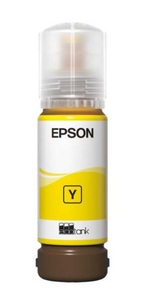 Epson, Epson 107 EcoTank Yellow Ink Bottle Tintenpatrone, Epson E107Y Druckerpatronen y - Epson No. 107Y, T09B440 für z.B. Epson EcoTank ET -18100