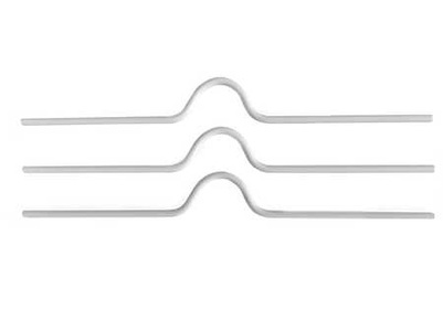 Peach, Peach Kalenderaufhänger 105mm weiss, für A4/A5, 100 Stk., Peach Kalenderaufhänger 105mm weiss, für A4/A5, 100 Stk.