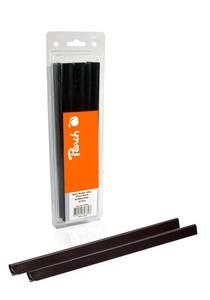 Peach, Peach Plastik Klemmschienen, 10mm, schwarz, 25 Stk., R-PBS410-02, 