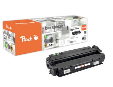 Peach, Peach Tonermodul schwarz kompatibel zu HP Q2624A, Peach HP 24 A Toner bk ersetzt HP No. 24A, Q2624A für z.B. HP LaserJet 1150
