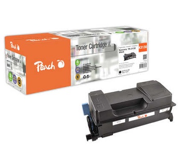 Peach, Peach Tonermodul schwarz kompatibel zu Kyocera TK-3130, Peach K3130 Toner XL bk ersetzt Kyocera TK-3130 für z.B. Kyocera ECOSYS M 3550 idn, Kyocera ECOSYS M 3560 idn, Kyocera FS -4200 DN