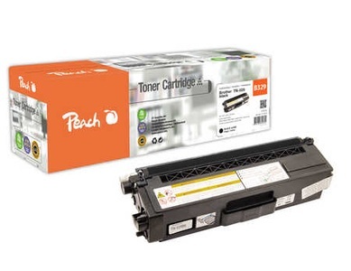 Peach, Peach Tonermodul schwarz kompatibel zu Brother TN-329BK, Peach B329 BK Toner XL bk ersetzt Brother TN-329BK für z.B. Brother DCPL 8450 CDW, Brother HLL 8350 CDW, Brother HLL 8350 CDWT, Brother HLL 8350