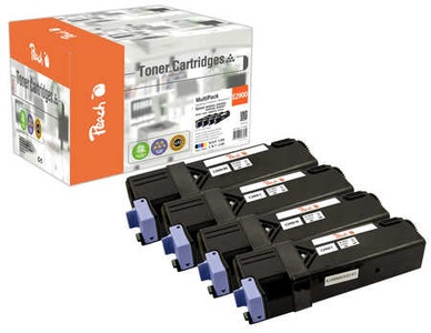 Peach, Peach Spar Pack Tonermodule kompatibel zu Epson C13S050627-30, Peach E2900 4 Toner (bk, c/m/y) ersetzt Epson S050627-30, C13S050627-30 für z.B. Epson Aculaser C 2900 DN, Epson Aculaser C 2900 N