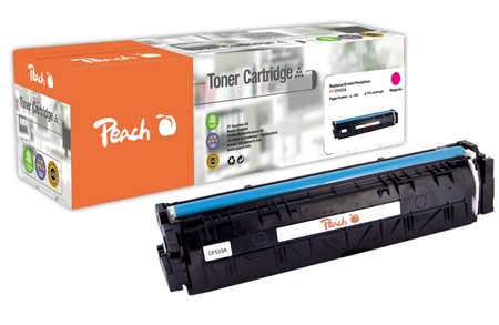 Peach, Peach Tonermodul magenta kompatibel zu HP No. 205A, CF533A, Peach HP 205 AM Toner ma ersetzt HP No. 205A M, CF533A für z.B. HP Color LaserJet Pro MFP M 180 fndw, HP Color LaserJet Pro MFP M 180 n
