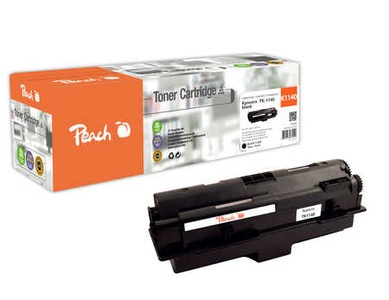 Peach, Peach Tonermodul schwarz kompatibel zu Kyocera TK-1140, Peach K1140 Toner bk ersetzt Kyocera TK-1140 für z.B. Kyocera ECOSYS M 2035 dn, Kyocera ECOSYS M 2535 dn, Kyocera FS -1035 MFP