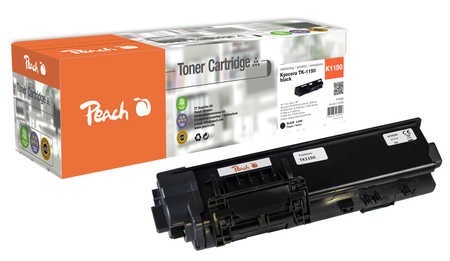 Peach, Peach Tonermodul schwarz kompatibel zu Kyocera TK-1150, Peach K1150 Toner bk ersetzt Kyocera TK-1150 für z.B. Kyocera ECOSYS M 2135 dn, Kyocera ECOSYS M 2635 dn, Kyocera ECOSYS M 2735 dw