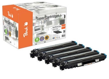 Peach Spar Pack Plus Tonermodule kompatibel zu Brother TN-247