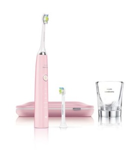 Philips, Sonicare DiamondClean Pink edition HX9362/67, Schallzahnbürste mit 31000 Bewegungen pro Minute, entfernt wirksam Belag und Verfärbungen, mit USB und , Sonicare DiamondClean Pink edition HX9362/67, Schallzahnbürste mit 31000 Bewegungen pro Minute, entfernt wirksam Belag und Verfärbungen, mit USB und 