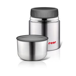 Reer, REER Warmhaltebox mit Becher Edelstahl silber, 