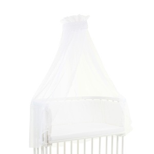 Babybay, BABYBAY Himmel Punkte perlgrau, 