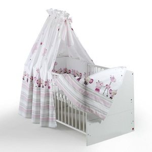 Schardt, Schardt Bettset 4-teilig 100 x 135 cm Banjo Pink - rosa/pink, 