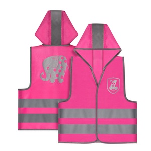 Reer, REER Sicherheitsweste Elefant pink, REER Sicherheitsweste Pink