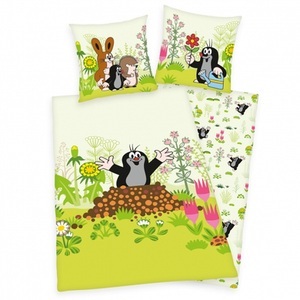 Herding Heimtextil, Herding Bettwäsche Der kleine Maulwurf, Der kleine Maulwurf 2407201063 - Bettwäsche, 40x60 cm + 100x135 cm, 100% Polyester