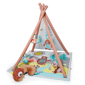 Skip Hop, SKIP HOP Activity-Center Tents & Trails, SKIP*HOP Spielzelt mit Erlebnisdecke Camping Cubs