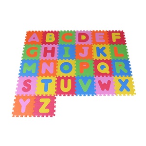 Knorrtoys, knorr® toys Puzzlematte Alphabet, 26 tlg. - bunt, Knorrtoys® Puzzle »Alphabet«, Puzzlematte, Bodenpuzzle