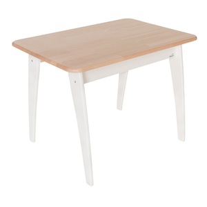Geuther, Geuther Kindertisch Bambino weiß / natur, 