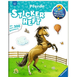 Ravensburger Verlag, Ravensburger Verlag Wieso? Weshalb? Warum? - Stickerheft - Pferde, Wieso? Weshalb? Warum? Stickerheft: Pferde