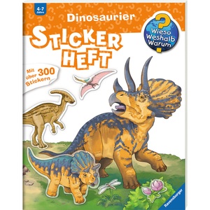 undefined, Dinosaurier, Wieso? Weshalb? Warum? Stickerheft: Dinosaurier